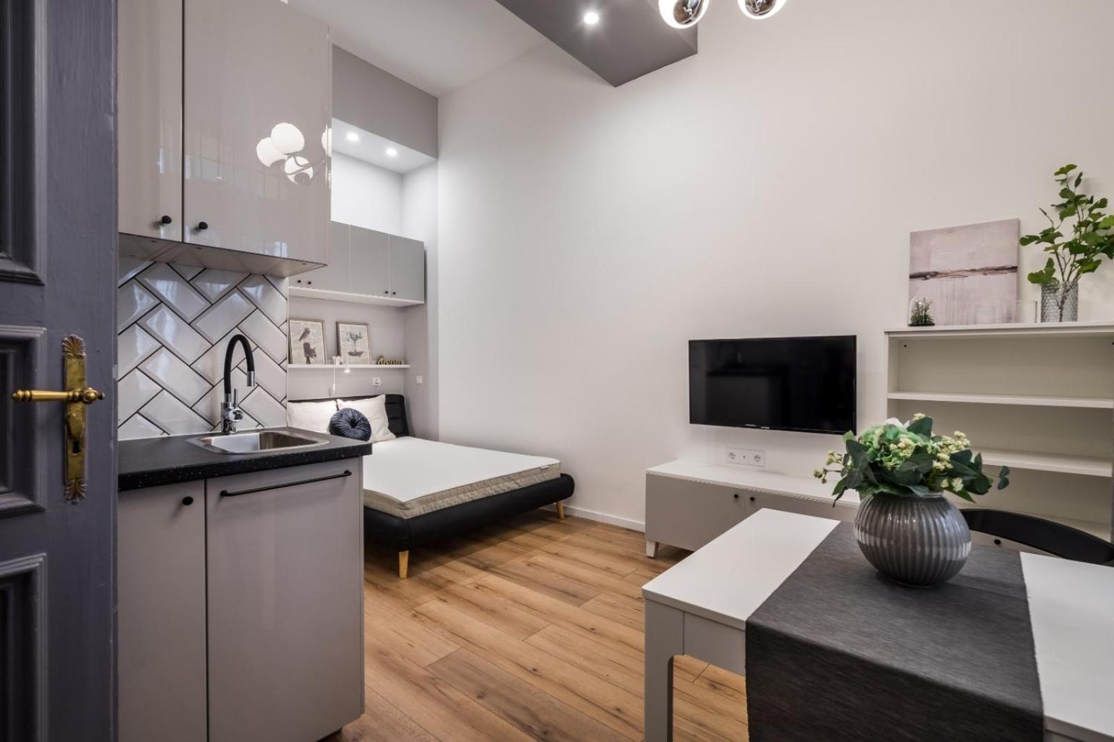 E32 - Oktogon Panorama Suite - Best Location - By Bqa Budapest Habitación foto